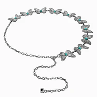 Silver Butterfly & Turquoise Belt
