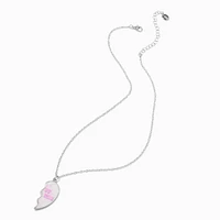 Best Friends Faded Split-Heart Pendant Necklaces - 2 Pack