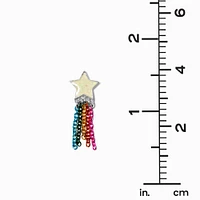 Glow in the Dark Shooting Star Stud Earrings 