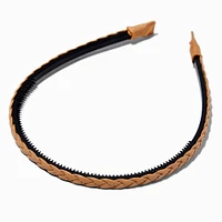 Tan Braided Headband