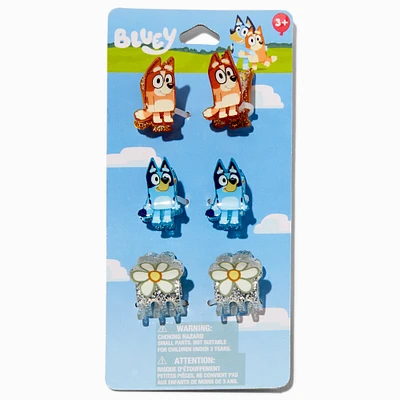 Bluey Mini Hair Claws - 6 Pack