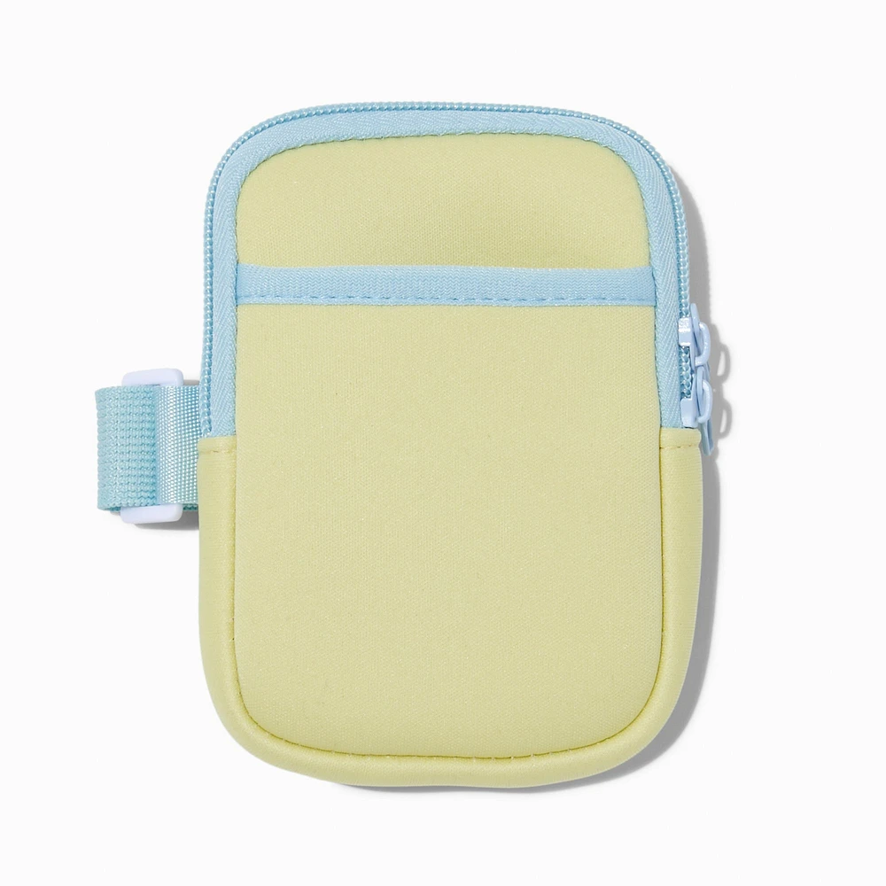Pastel Yellow Water Bottle Pouch