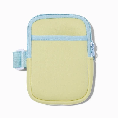 Pastel Yellow Water Bottle Pouch
