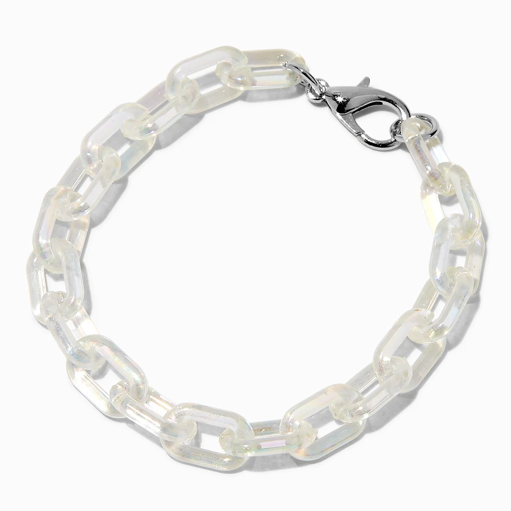 Clear Chain-link Handle Charm