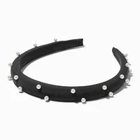 Black Pearl Embellished Headband