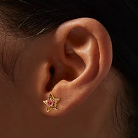 T H E M E x Claire's Gold-tone Stud Earrings - 6 Pack