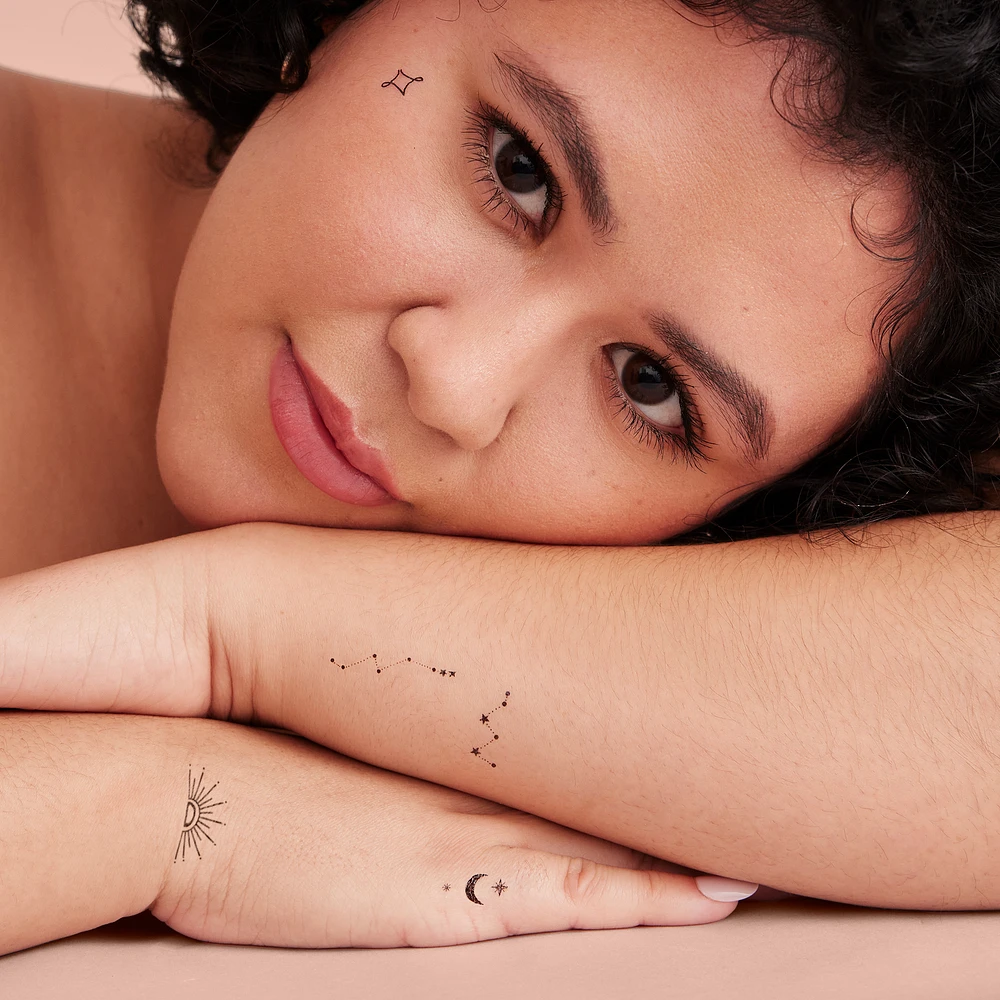 INKED2 Star-Crossed Pack Temporary Tattoos