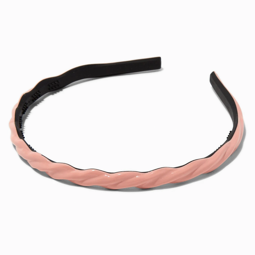 Mauve Twist Adjustable Headband