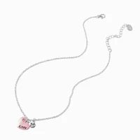 Best Friends Three Sisters Heart Pendant Necklace - 3 Pack 