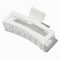Large Two-Tone Rectangular Hair Claw