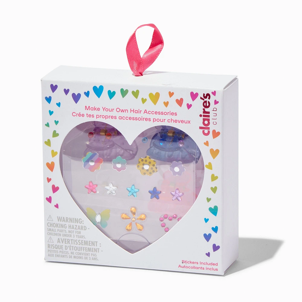 Claire's Club Make-It-Yourself Hair Claw Clip Kit