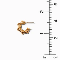 Gold Embellished Earrings Set - 6 Pack
