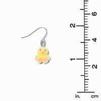 Fuzzy Animal 0.5" Drop Earrings - 6 Pack