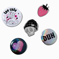 DIY Edgy Pin Set - 5 Pack