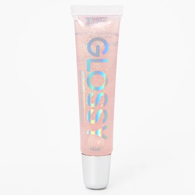 Clear Pink Glossy Lip Gloss