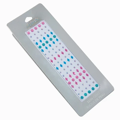 Pastel Flower Geometric Skin Gems - 100 Pack