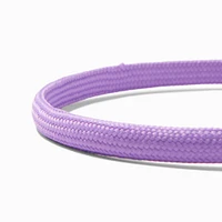 Claire's Club Rainbow Rope Plastic Headbands - 5 Pack