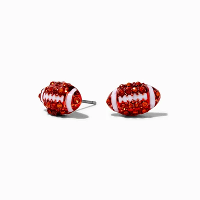 Football Stud Earrings 