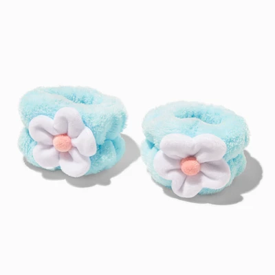 Blue Daisy Face Washing Wrist Bands - 2 Pack