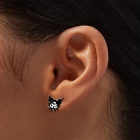 Sterling Silver Kuromi™ Enamel Stud Earrings