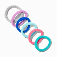 Claire's Club Jewel Tone Rolled Hair Ties - 12 Pack
