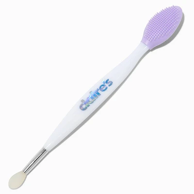 White & Purple Dual-Ended Lip Scrub Brush