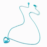 Best Friends Metallic Heart Script "BFF" Necklaces - 3 Pack