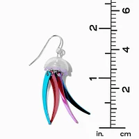 Marble Jellyfish 1" Drop Earrings 