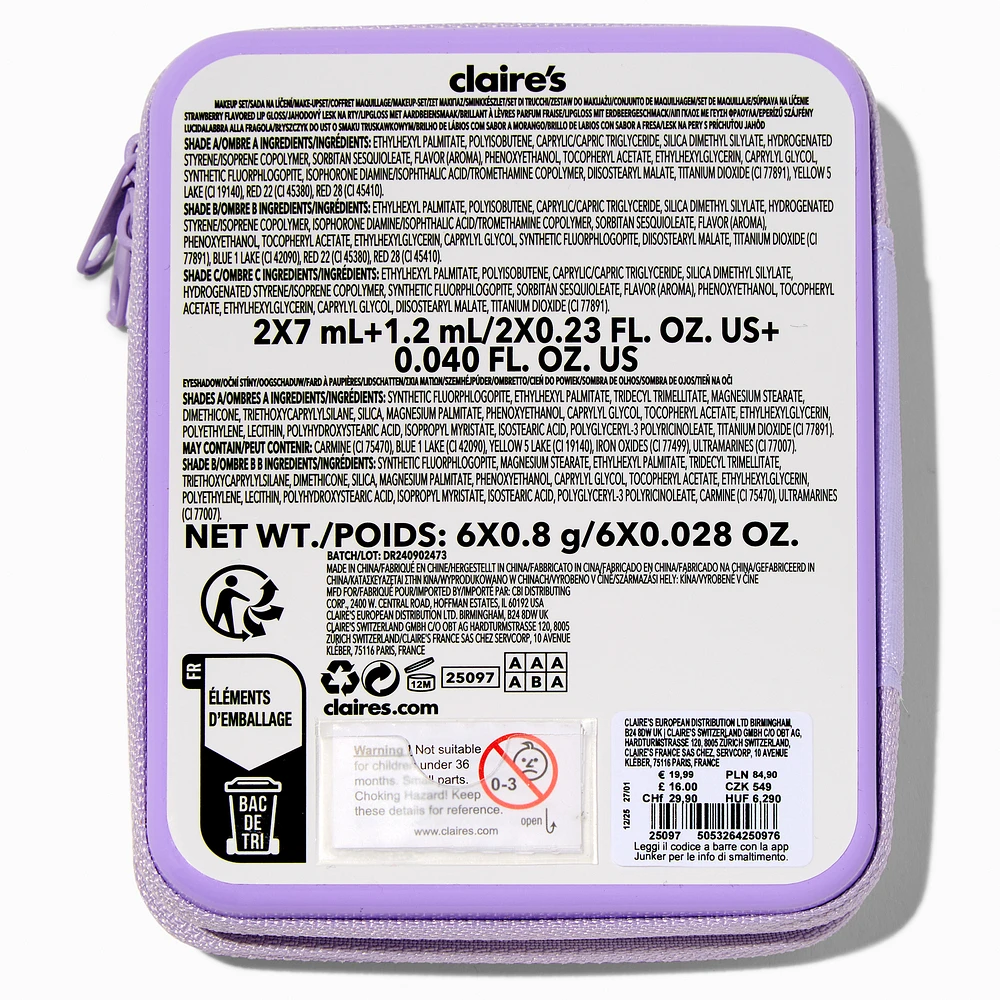Y2K Unicorn Purple Makeup Tin