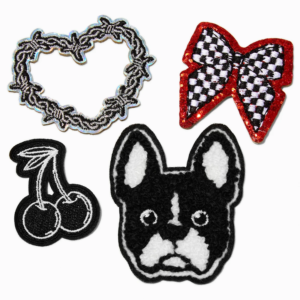 Edgy Stick-On Patches - 4 Pack
