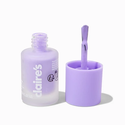 Matte Effect Vegan Nail Polish - Purple