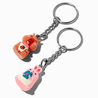 Snacking Critters Best Friends Keychains - 5 Pack