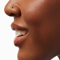 20G Silver-tone Titanium Ball Nose Studs - 3 Pack