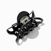 Black Large Clamshell Hair Claw