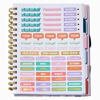 "Good Days Ahead" Floral Weekly Planner
