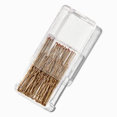 Hair Pins - Brown, 30 Pack