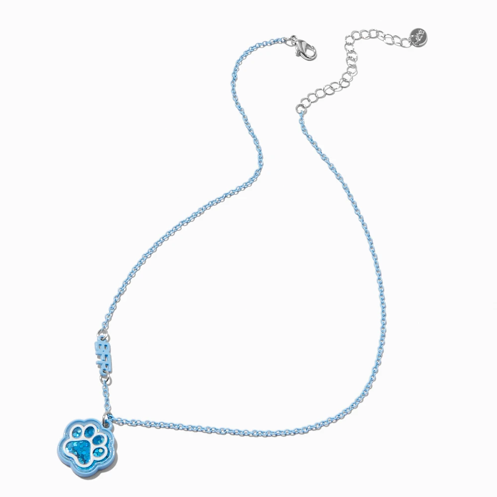 Best Friends Paw Shaker Pendant Necklaces - 2 Pack