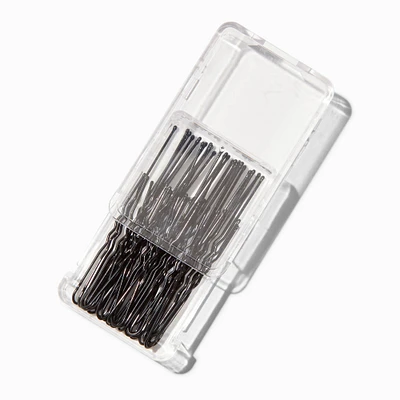 Hair Pins - Black, 30 Pack