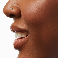 20G Gold-tone Stainless Steel Mixed Nose Studs & Hoop - 6 Pack