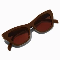 Tan Cat Eye Sunglasses