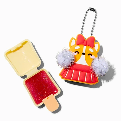 Pucker Pops® Corgi Cheerleader Lip Gloss - Cherry