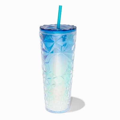 Ombré Faceted Tumbler