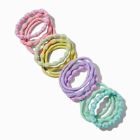 Pastel Bubble Hair Ties - 16 Pack