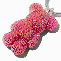 Pink Bling Bear Keychain