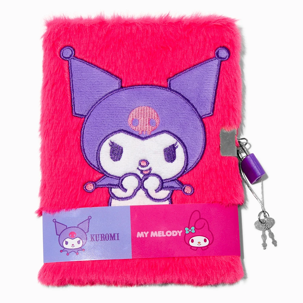 Sanrio® My Melody™ & Kuromi™ Furry Lock Diary