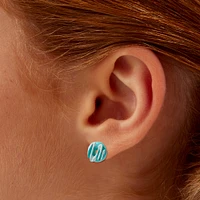 Assorted Donut Stud Earrings - 3 Pack