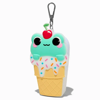 Ice Cream Frog Mini Mart Jelly Coin Purse Keychain
