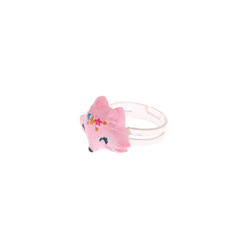 18k Gold Plated Pink Ice Cream Rose Cone Stud Earrings