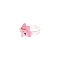 18k Gold Plated Pink Ice Cream Rose Cone Stud Earrings