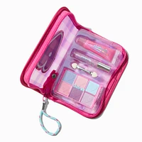 Initial Zipper Makeup Set Wristlet
